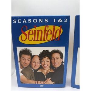 Seinfeld Seasons 1 & 2 DVD Box Set Complete TV Series